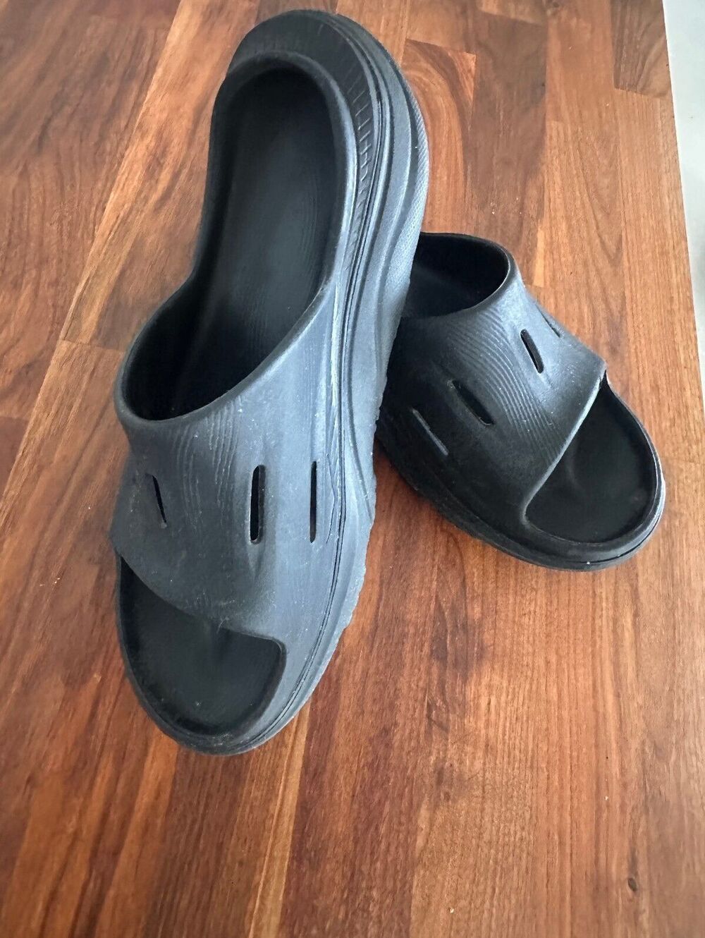 HOKA Ora Recovery Slide 3 Black Slide Unisex Sandals - Size M 9/W 11